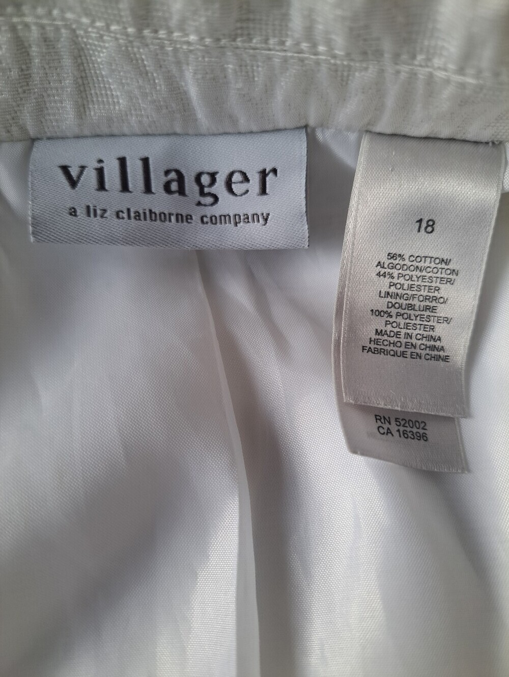 Liz Claiborne Cream Textured Blazer Jacket - Picture 2 of 10
